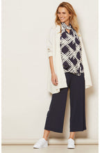 Ibily Navy Patterned Blouse