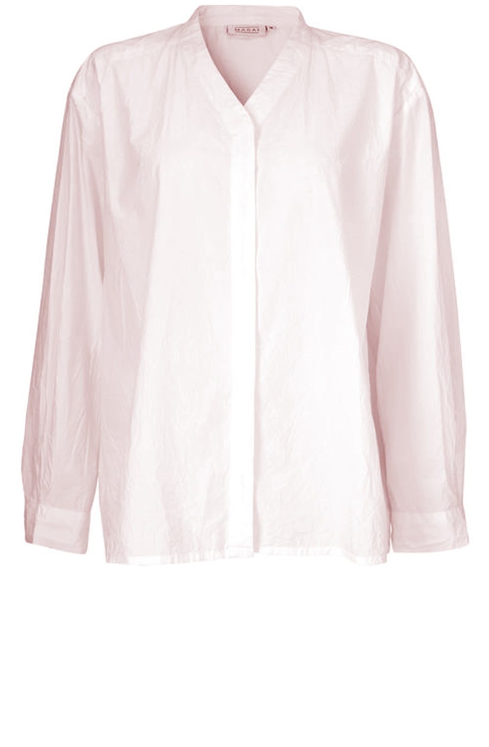 Idaka Pink Crickle Effect Blouse