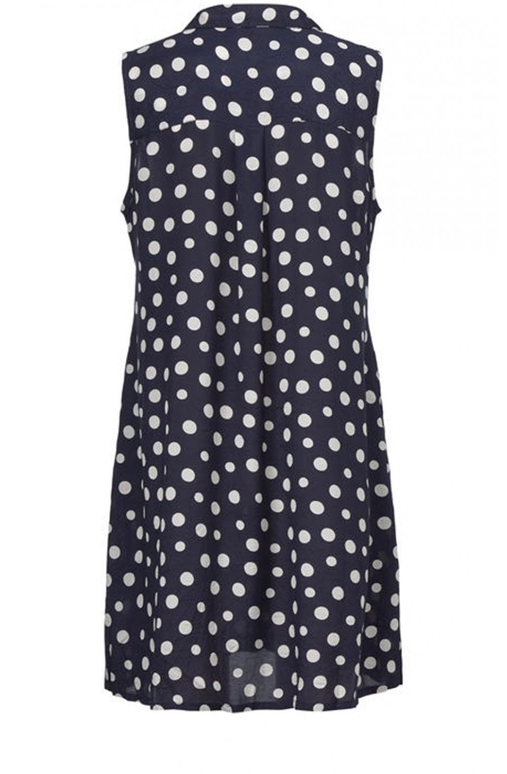 Idana Navy Spot Print dress