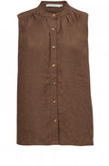 Idemi Tiramisu Linen Blouse