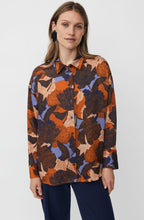 Ifo Autumnal Print Silk Touch Shirt