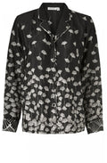 Iise Leaf Print Blouse