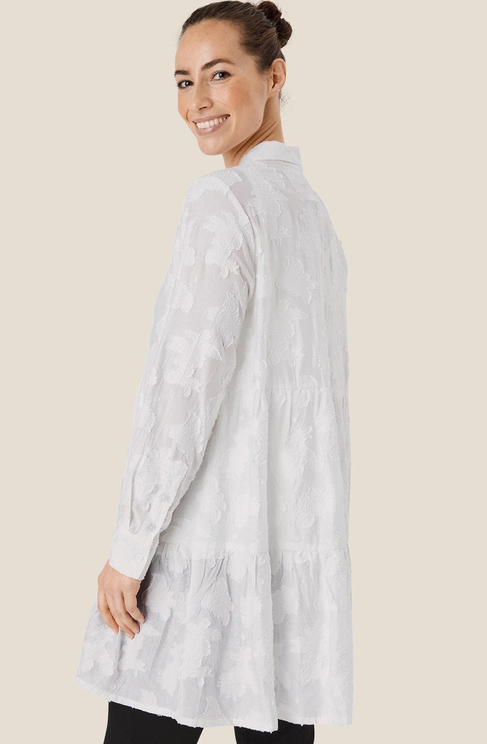 Ilana Tiered Tunic Style Shirt