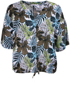 Ilona Tropical Print Blouse