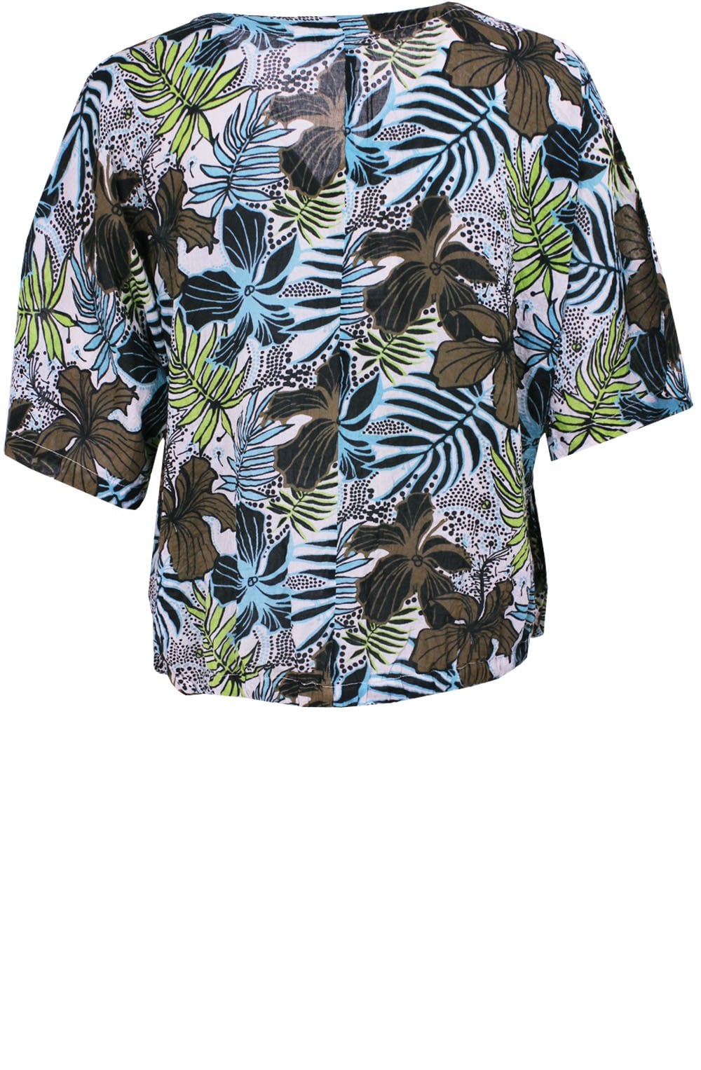 Ilona Tropical Print Blouse