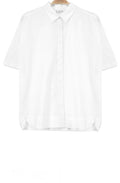 Ilsa White Crinkle Effect Blouse