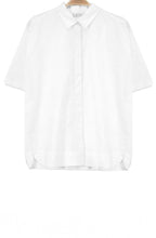 Ilsa White Crinkle Effect Blouse