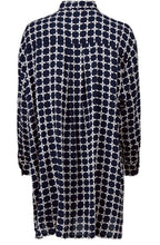 Ilta Navy Bold Print Shirt