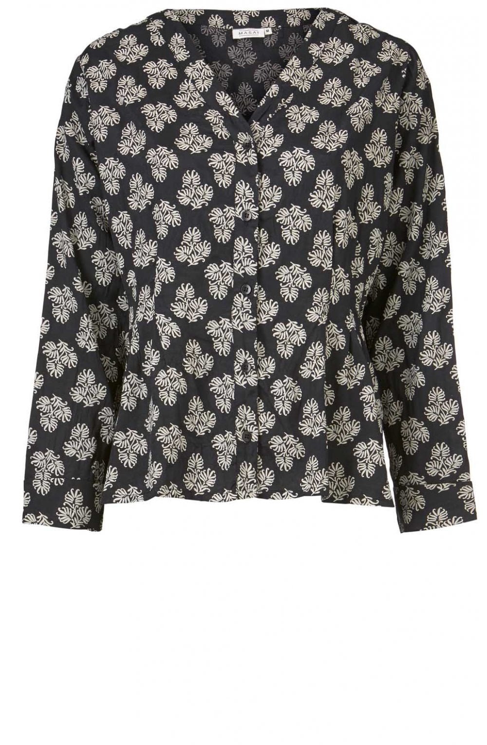 Imgart Black & White Print Blouse