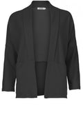 Imma Black Jersey Cardigan