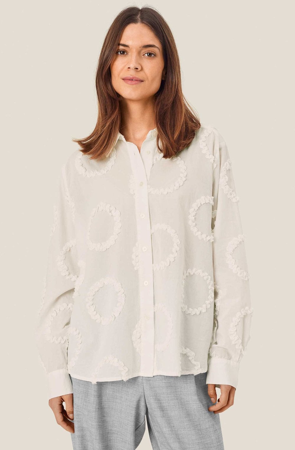Imma Floral Patterned A Shape Shirt