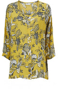 Impi Yellow Floral Blouse