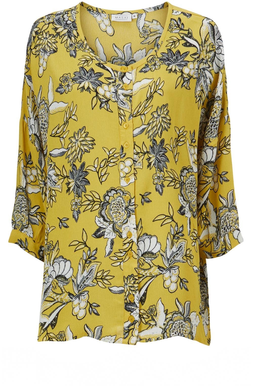 Impi Yellow Floral Blouse
