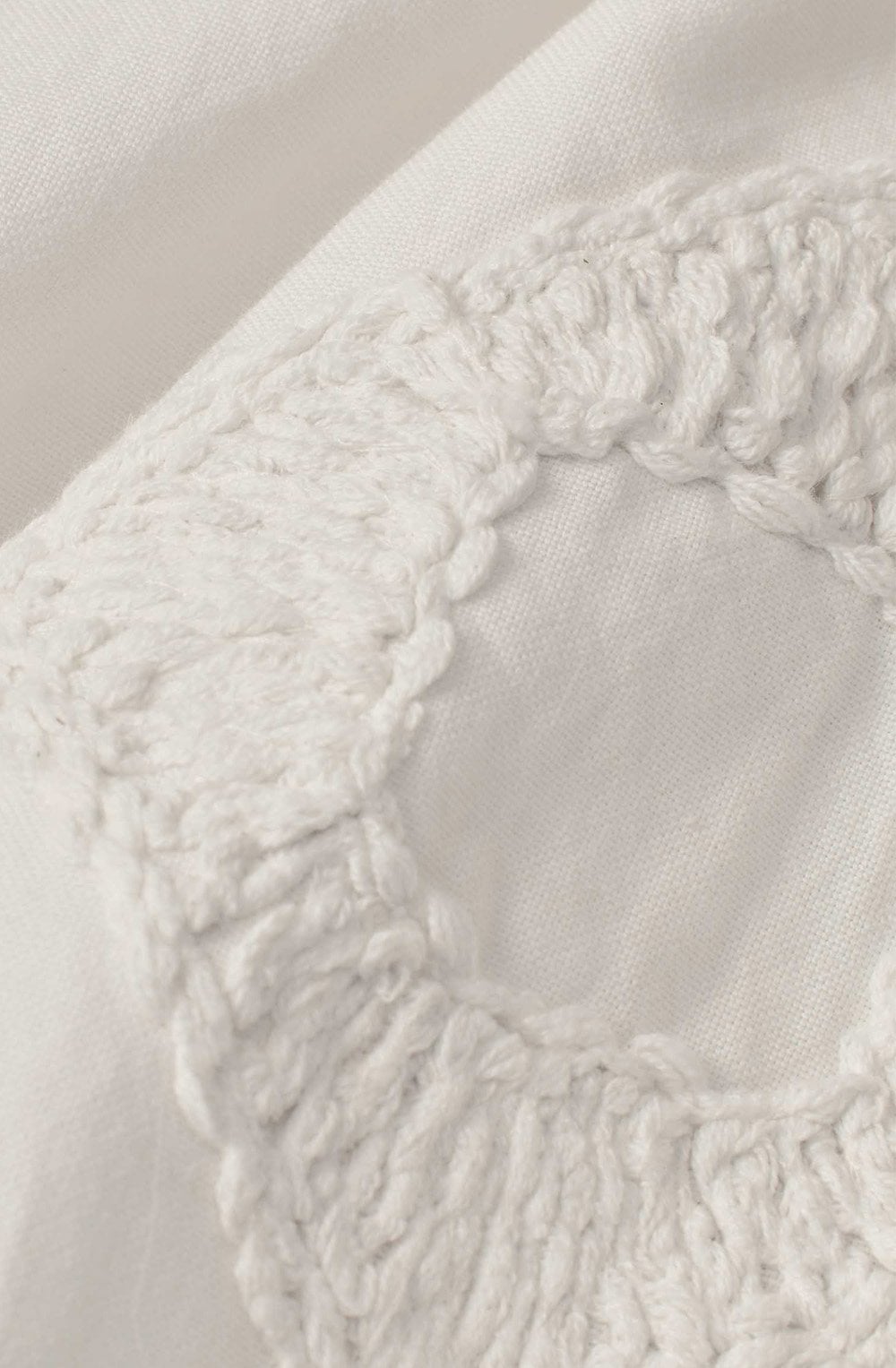 Inanne Jet Stream Embroidered Oversized Shirt