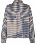 Incense and Blue Checked Weighted Jersey Jacket