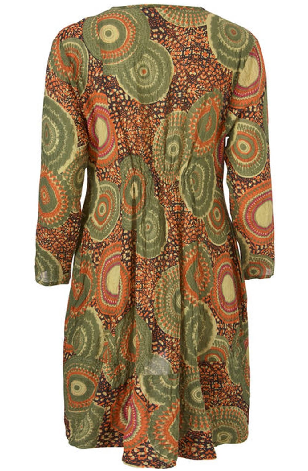 Inelda Retro Print Blouse