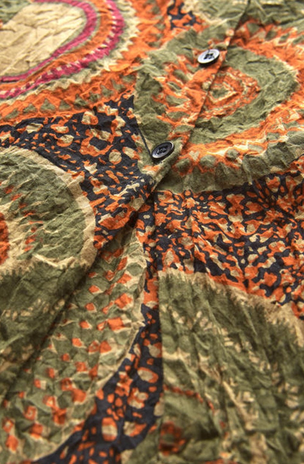 Inelda Retro Print Blouse