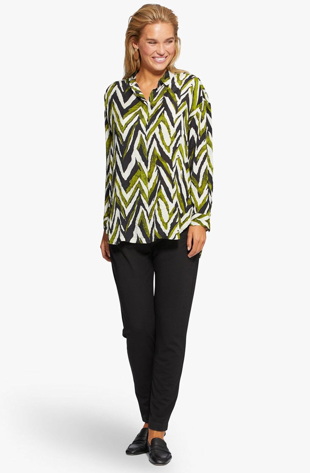 Inessa Woodbine Patterned Shirt