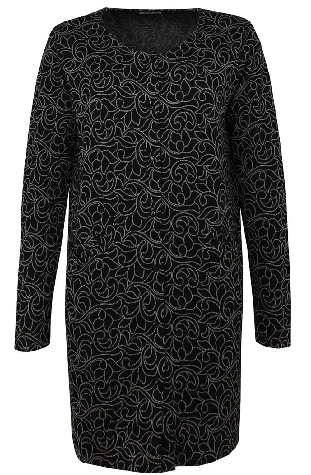 Ingella Swirl Print Cardigan