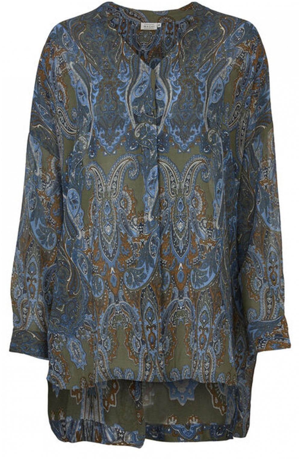 Inghild Paisley Print Blouse