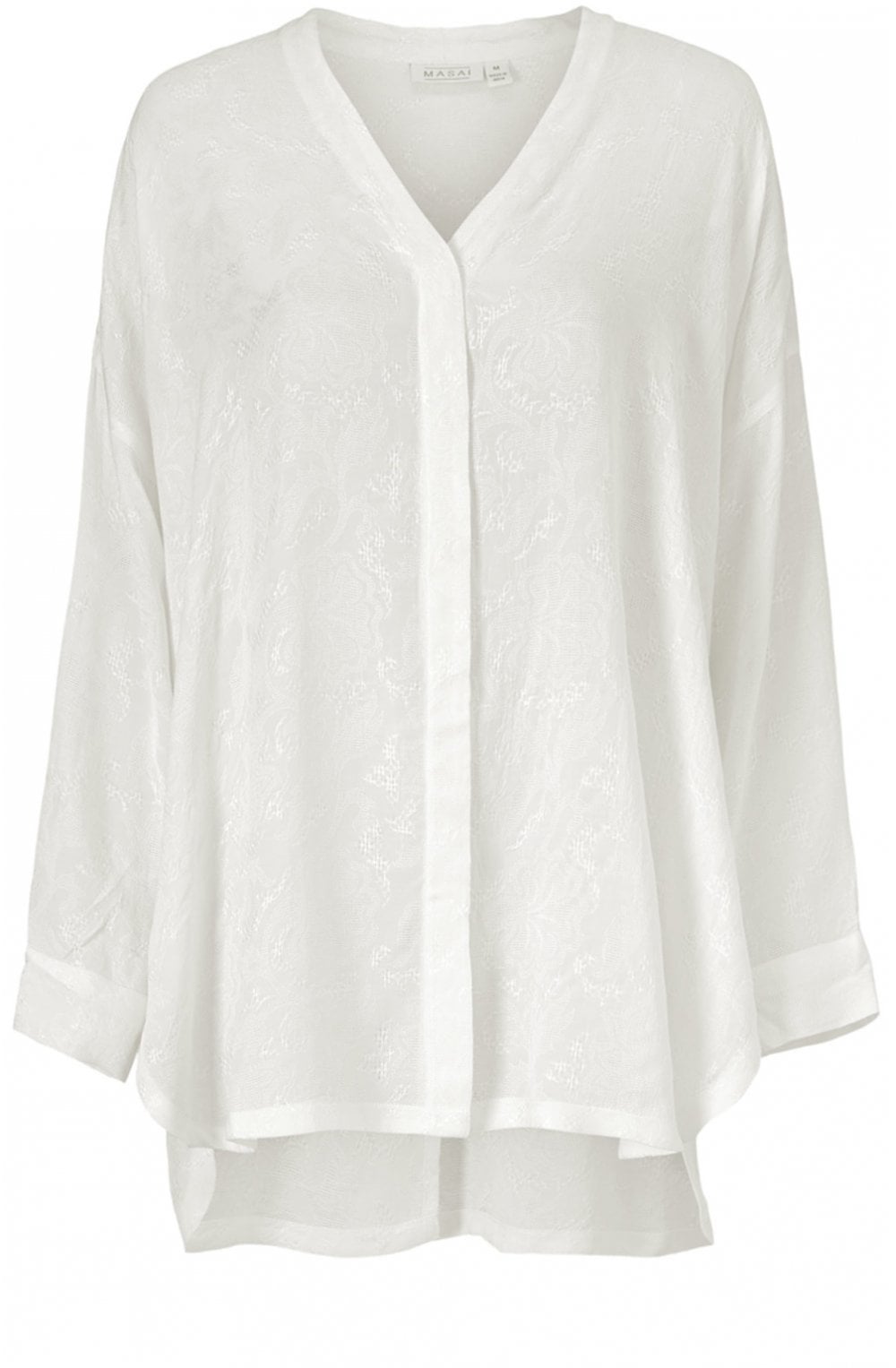 Inghild Woven Patterned Blouse