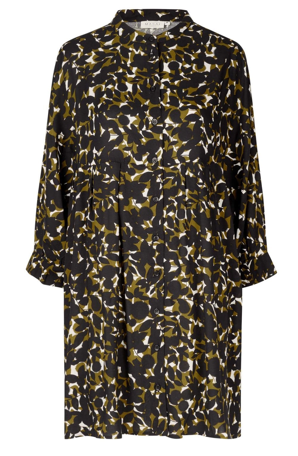 Iomi Fir Green Oversized Tunic