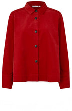 Iowa Red Dahlia Corduroy Shirt