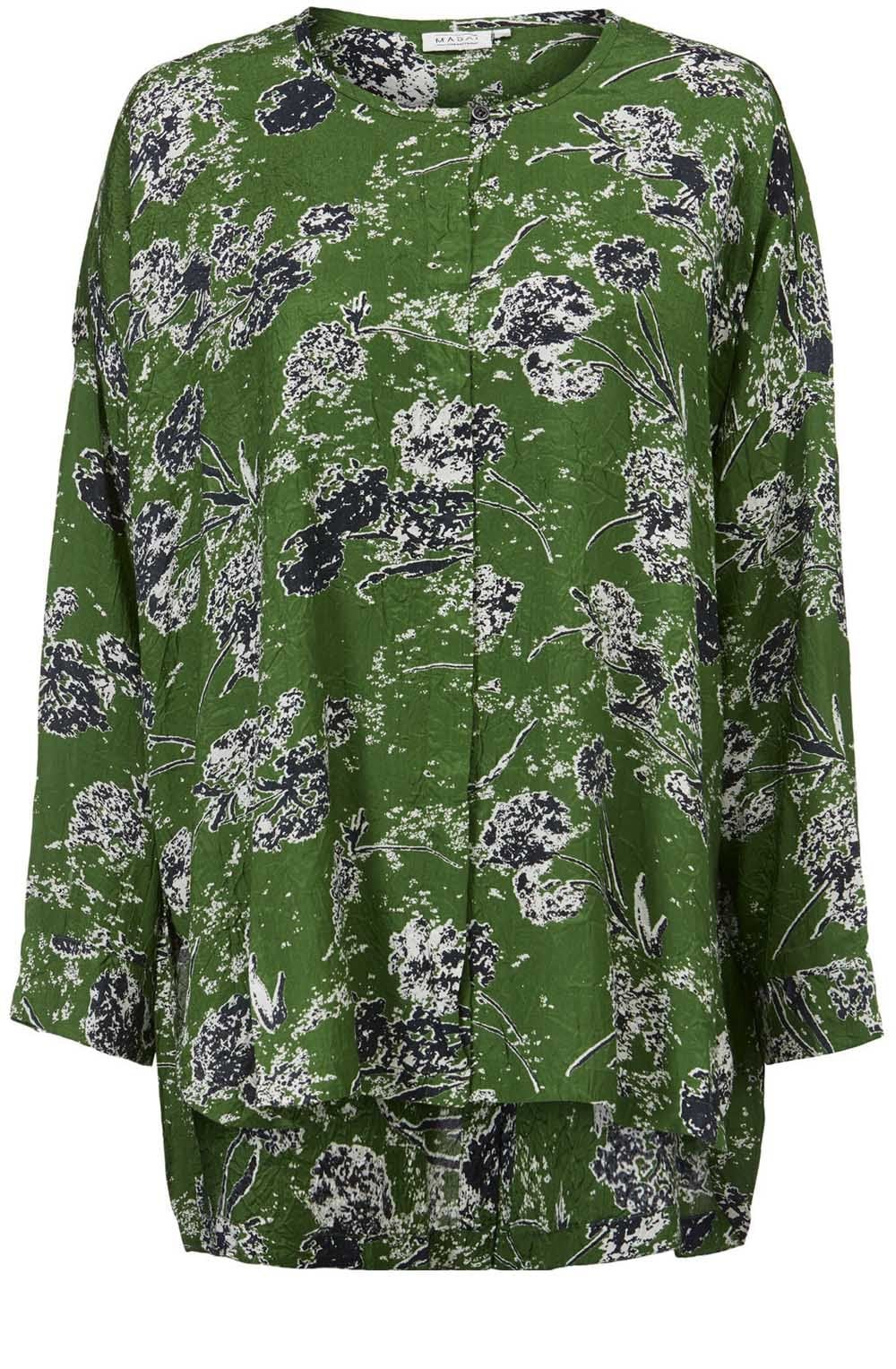 Ira Green Patterned Blouse
