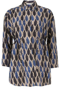 Iratma Feather Print Blouse