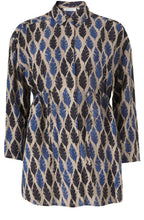 Iratma Feather Print Blouse