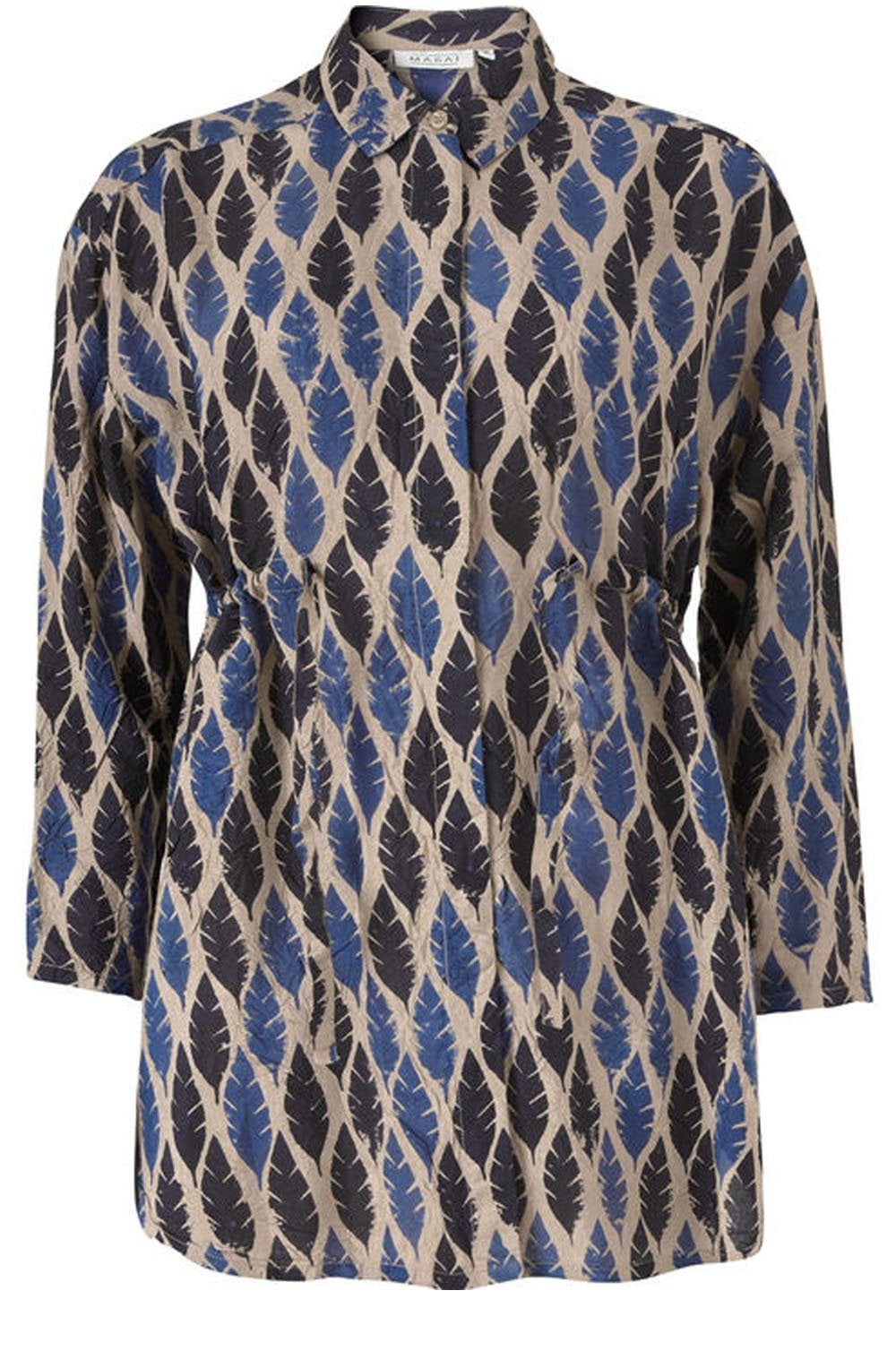 Iratma Feather Print Blouse