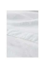 Iris White Sheer Embossed Pattern Shirt