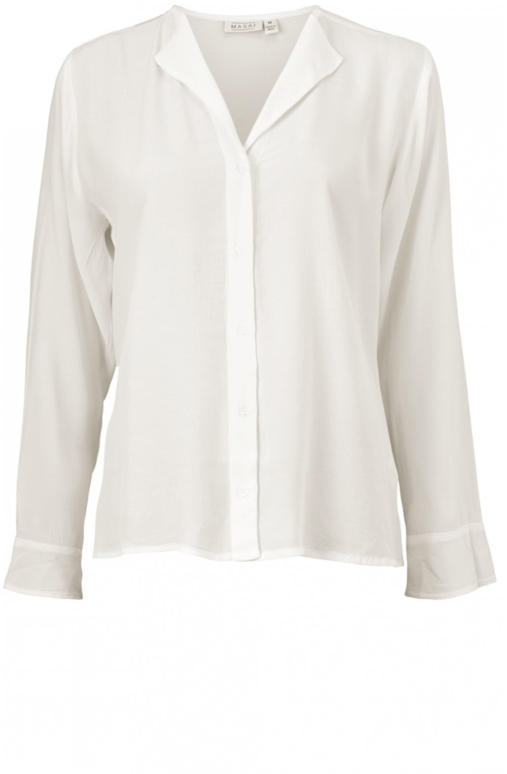 Irita Cream V Neck Blouse