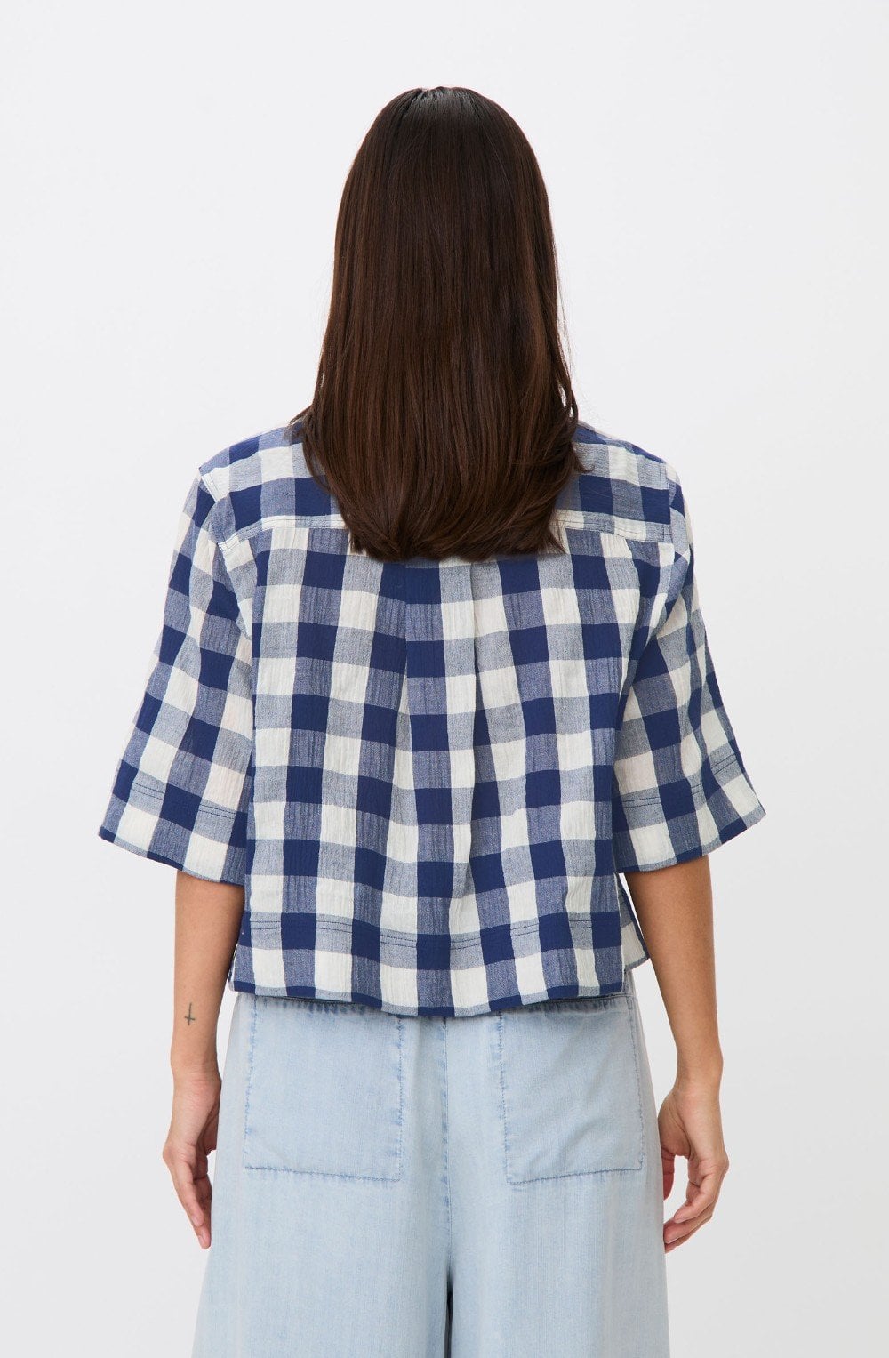 Isariel Gingham Print Shirt