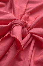 Itally Coral Jersey Cardigan