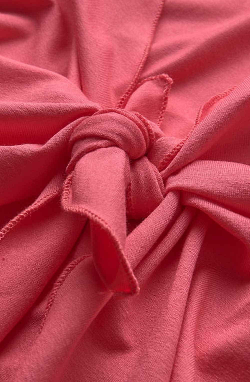 Itally Coral Jersey Cardigan