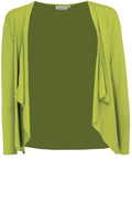 Itally Lime Jersey Cardigan