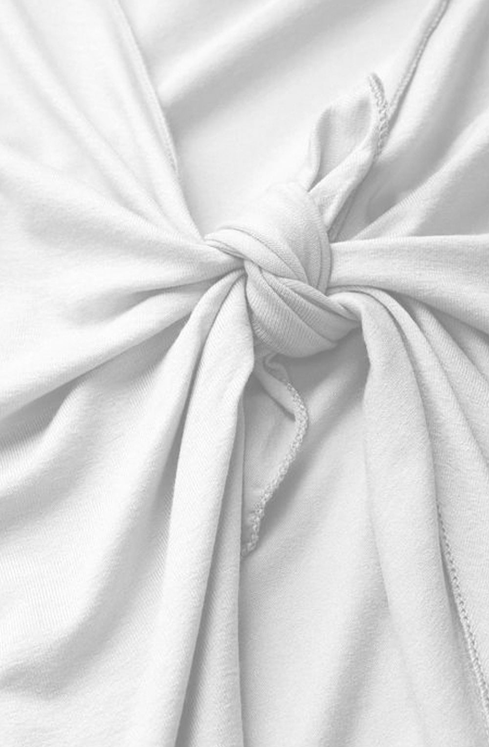 Itally White Jersey Cardigan