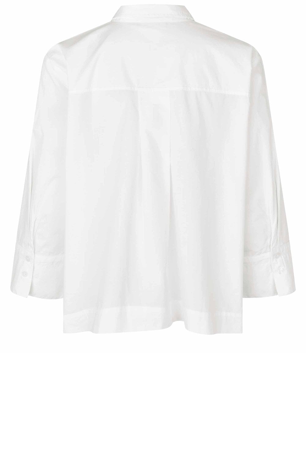 Ivesonna Embellished Placket White Shirt