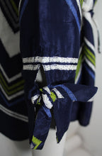 Ivonne Lime Zig Zag Print Blouse