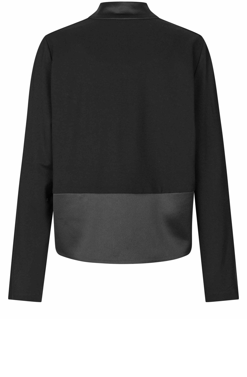 Jadania Black Satin Trim Jacket