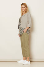 Jade Neutral Linen Jacket