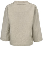 Jade Neutral Linen Jacket