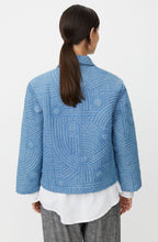 Jalindra Basic Denim Blue Quilted Jacket