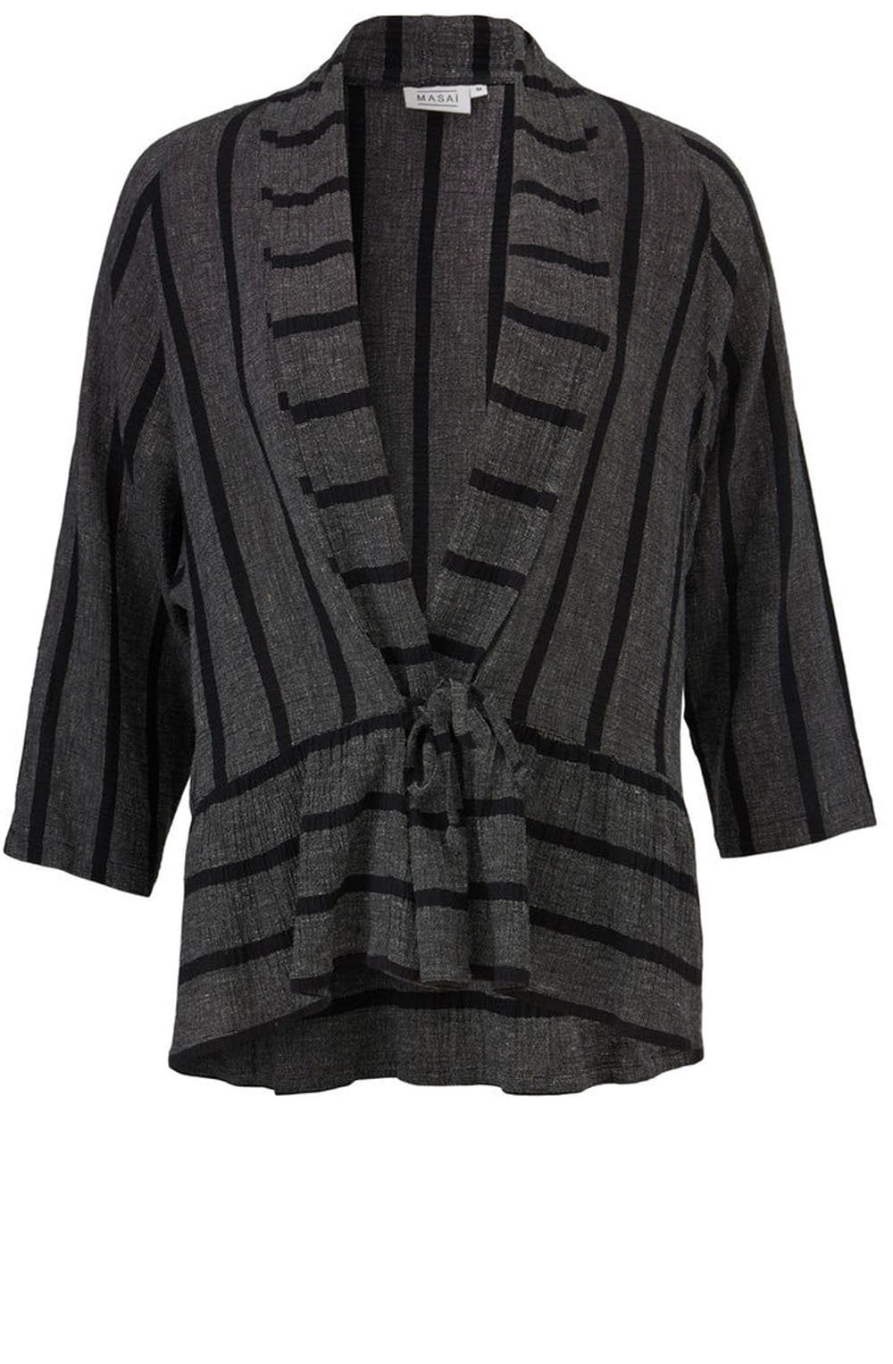 Janella Black Original Striped Jacket