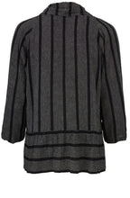 Janella Black Original Striped Jacket