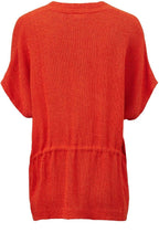 Jay Woven Poppy Waistcoat