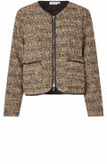 Joanu Black and Gold Buclé Jacket