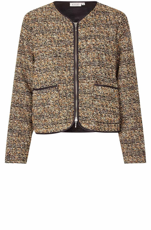 Joanu Black and Gold Buclé Jacket
