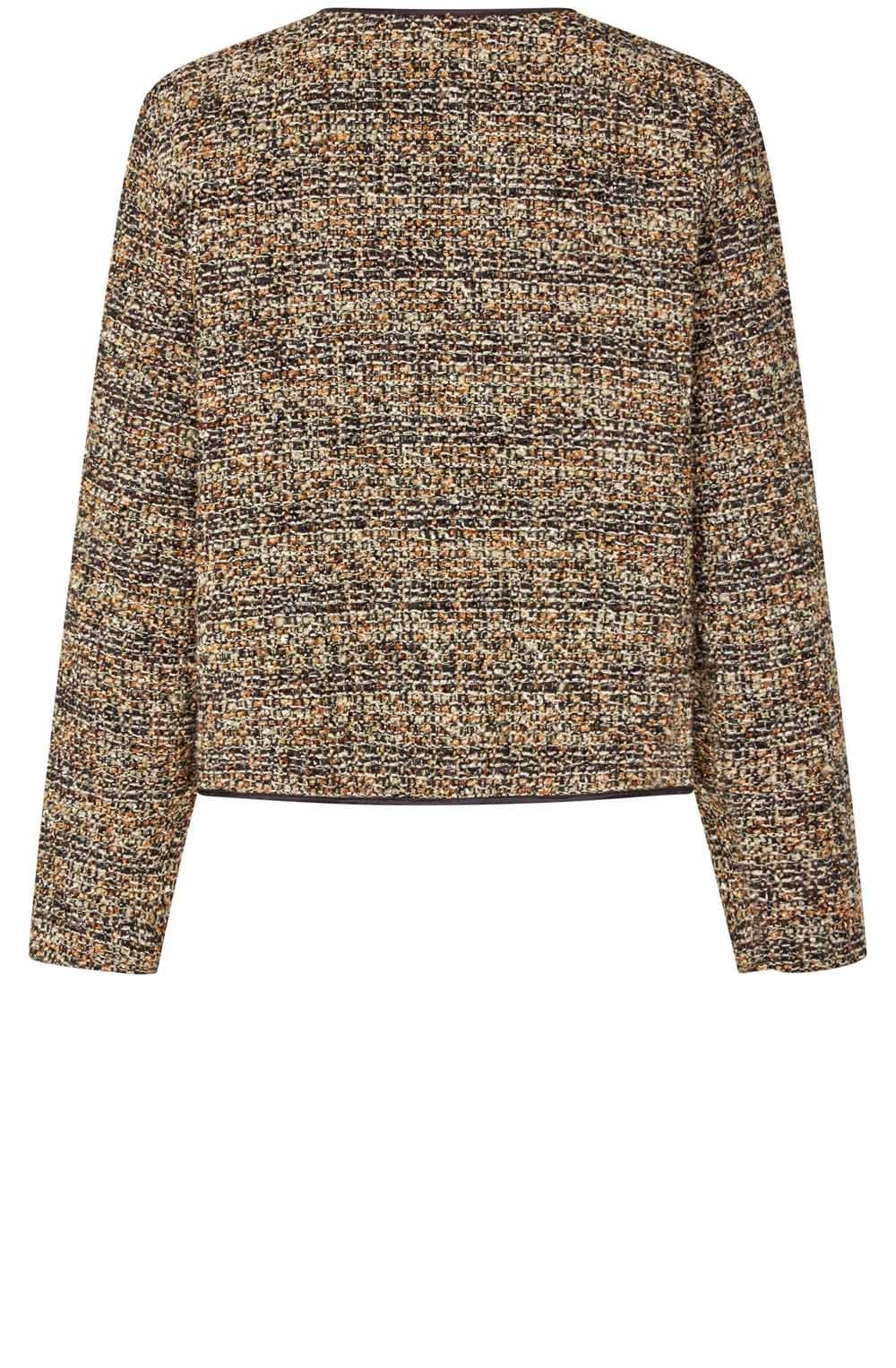 Joanu Black and Gold Buclé Jacket